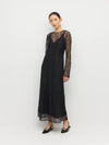 Rosetta Dress (Peony Lace) Black Lace