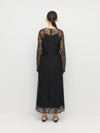 Rosetta Dress (Peony Lace) Black Lace
