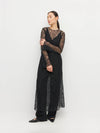 Rosetta Dress (Peony Lace) Black Lace