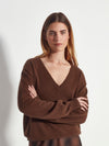 Em Skirt (Plaid Wool) Burnt Tobacco