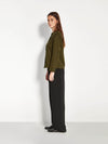 Mimi Jacket (Wool Gaberdine) Hazel Green