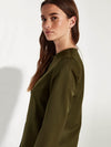 Mimi Jacket (Wool Gaberdine) Hazel Green
