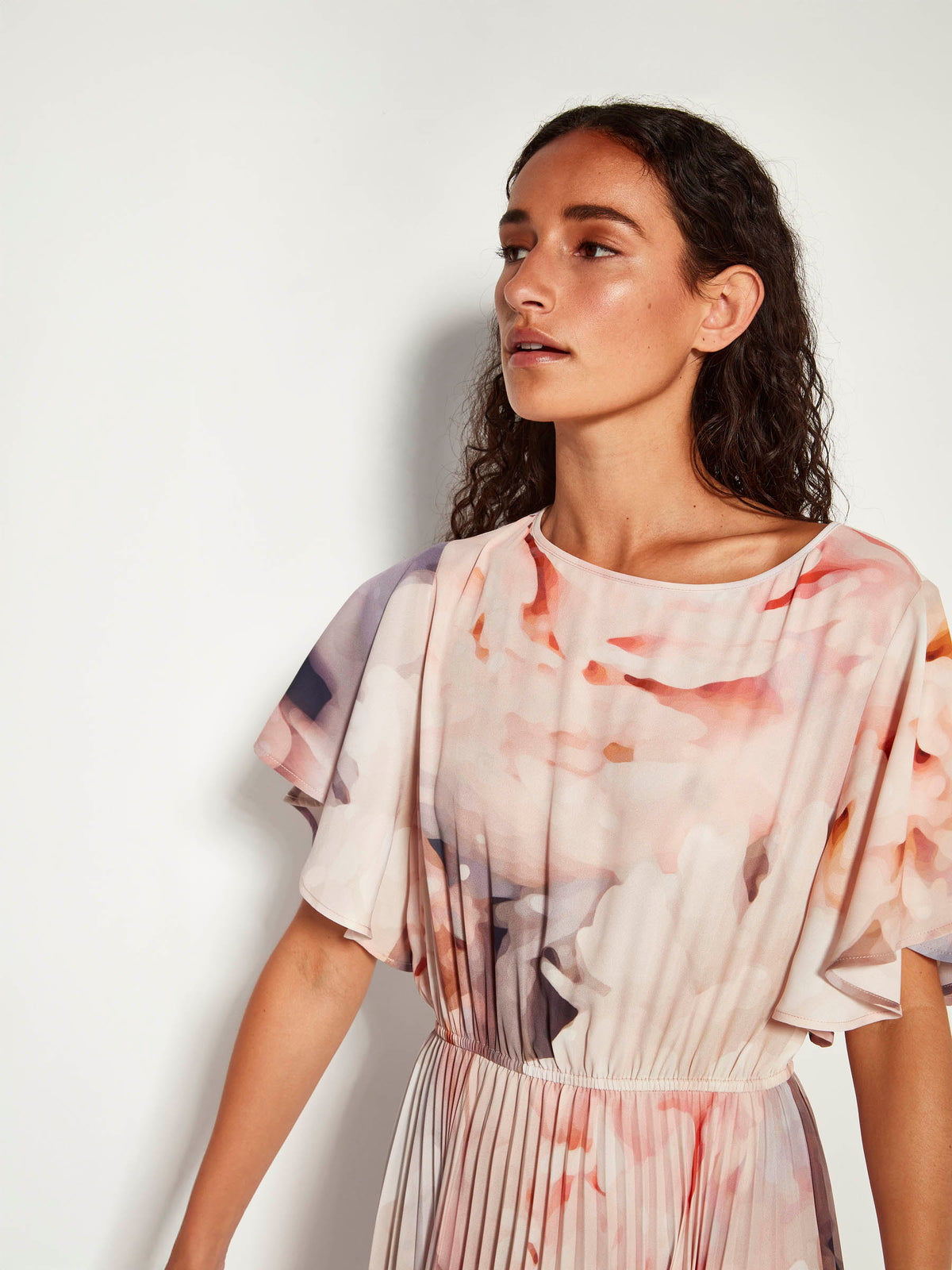Marais Dress (Bloom Crepe) Bouquet