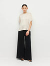 Fancy T (Crepe Sheen) Champagne