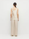 Ingrid Cami (Crepe Sheen) Champagne