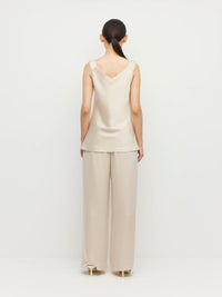 Ingrid Cami (Crepe Sheen) Champagne