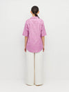 Eli Shirt (Floral Cotton Jacquard) Lilac