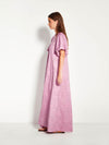 Emmy Dress (Floral Cotton Jacquard) Lilac
