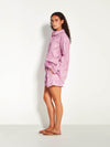 Robin Short (Floral Cotton Jacquard) Lilac