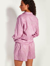 Robin Short (Floral Cotton Jacquard) Lilac