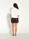 Robin Short (Floral Cotton Jacquard) Navy
