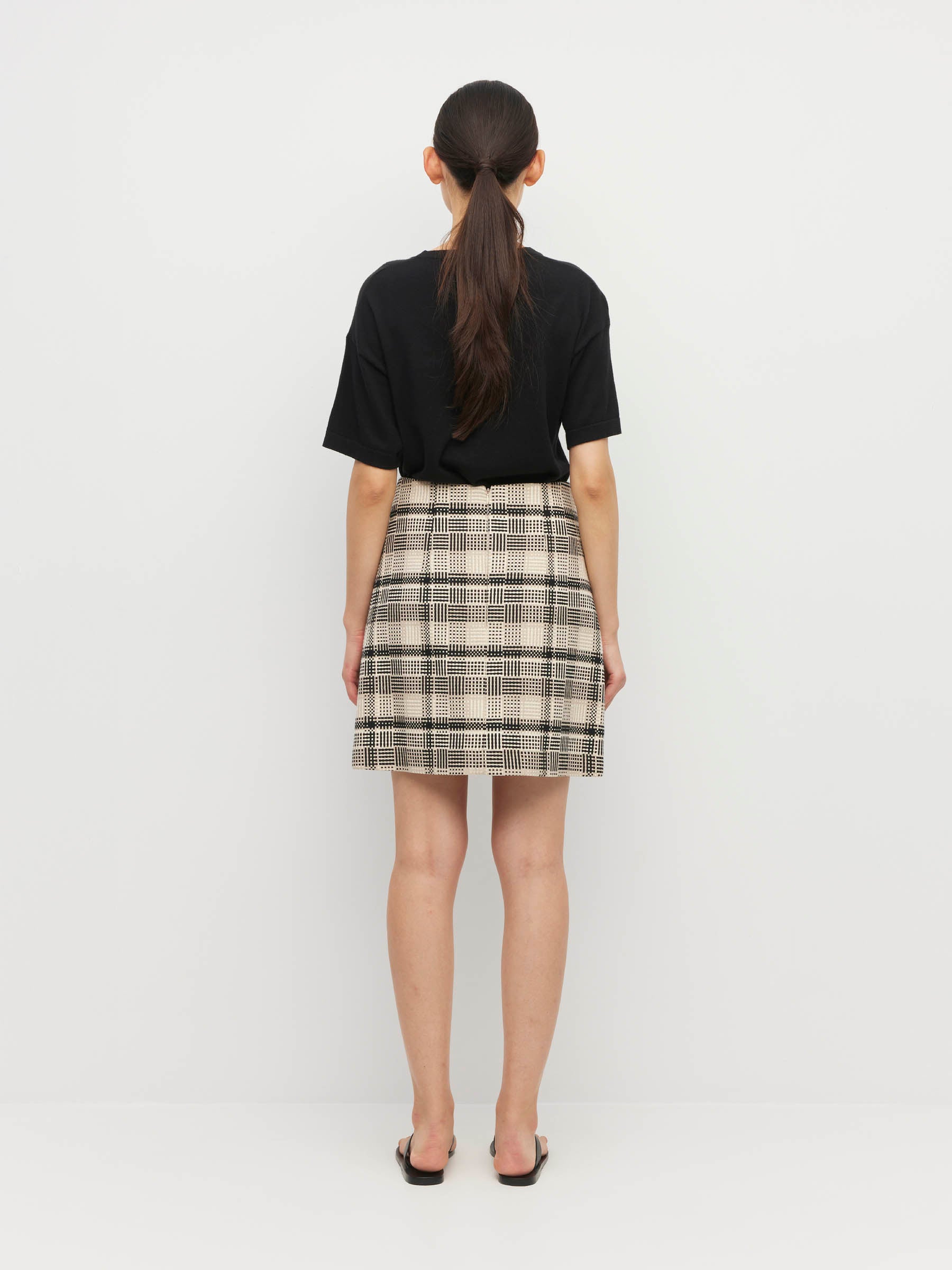 Lena Skirt (French Tweed) Graphic