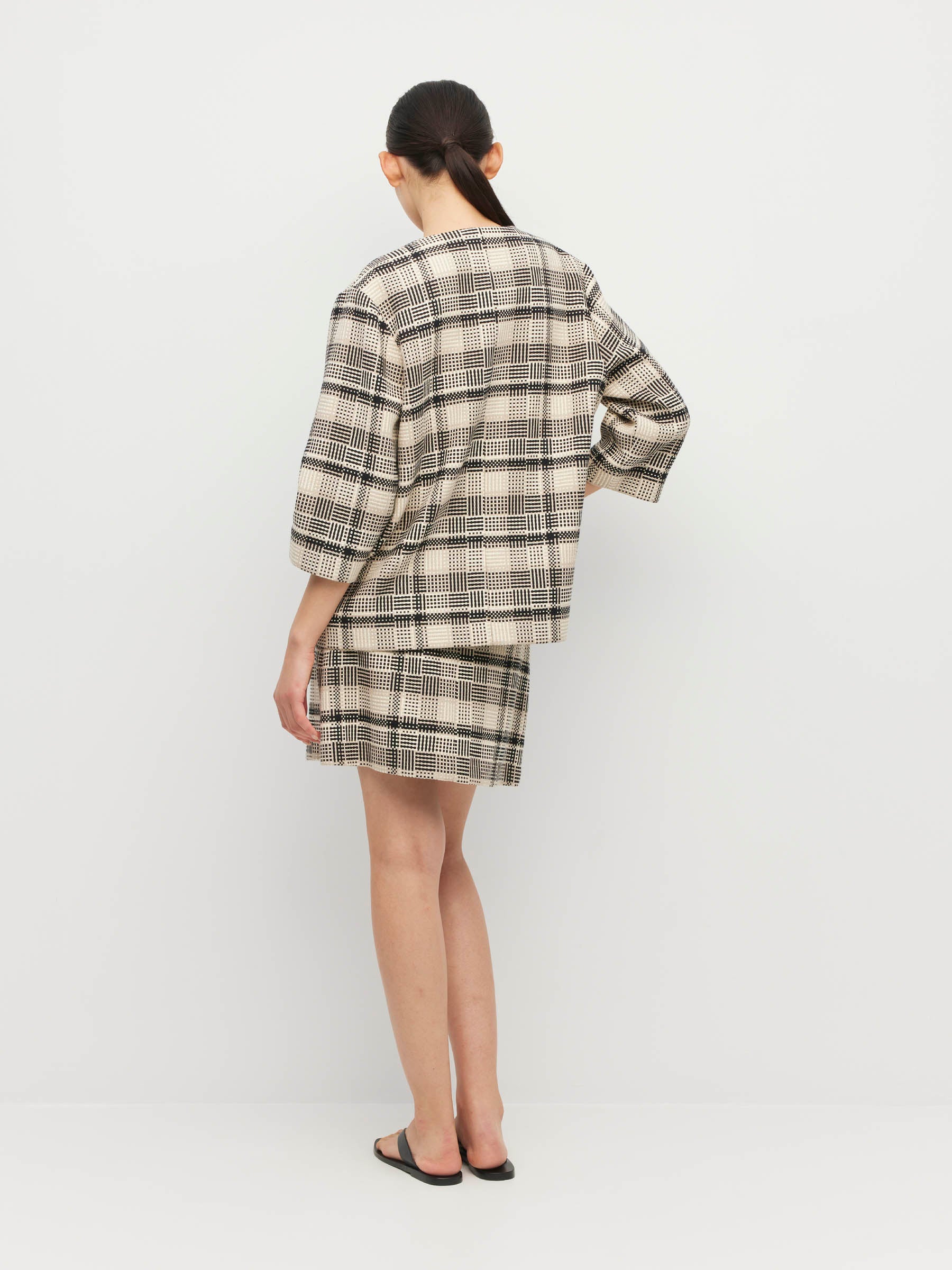 Swing Jacket (French Tweed) Graphic