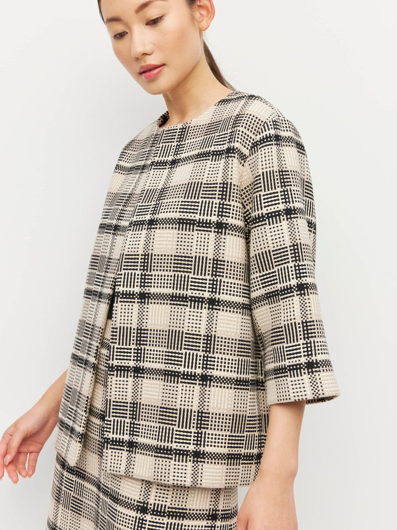Swing Jacket (French Tweed) Graphic
