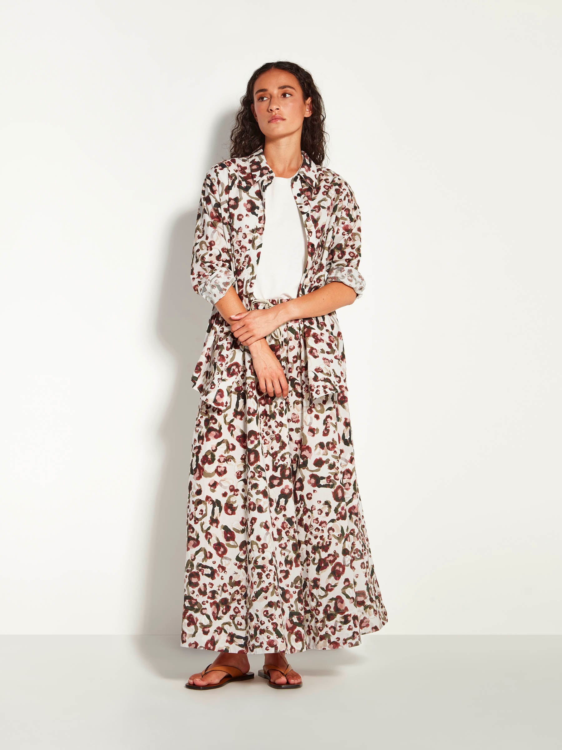 Elara Shirt (Leo Cotton) Savanna