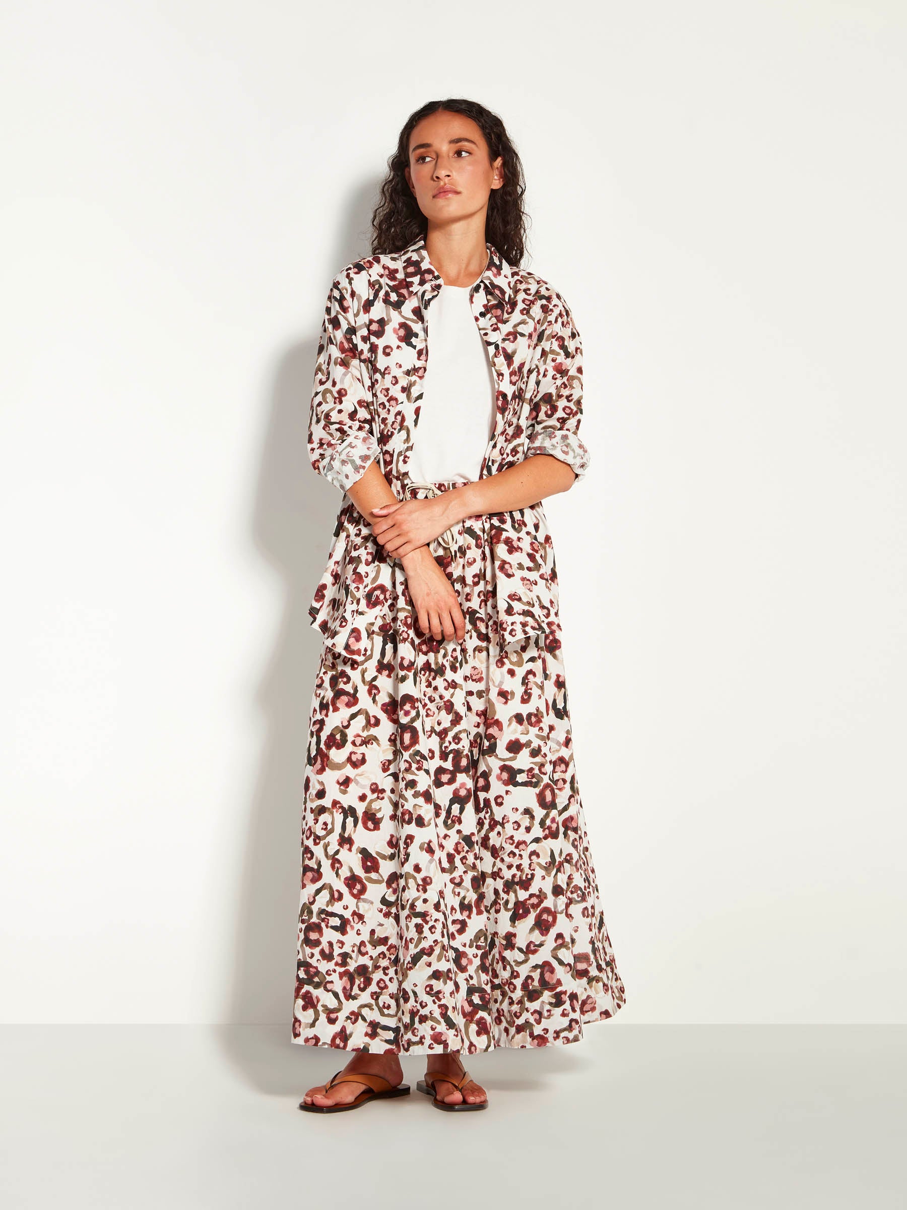Elara Shirt (Leo Cotton) Savanna