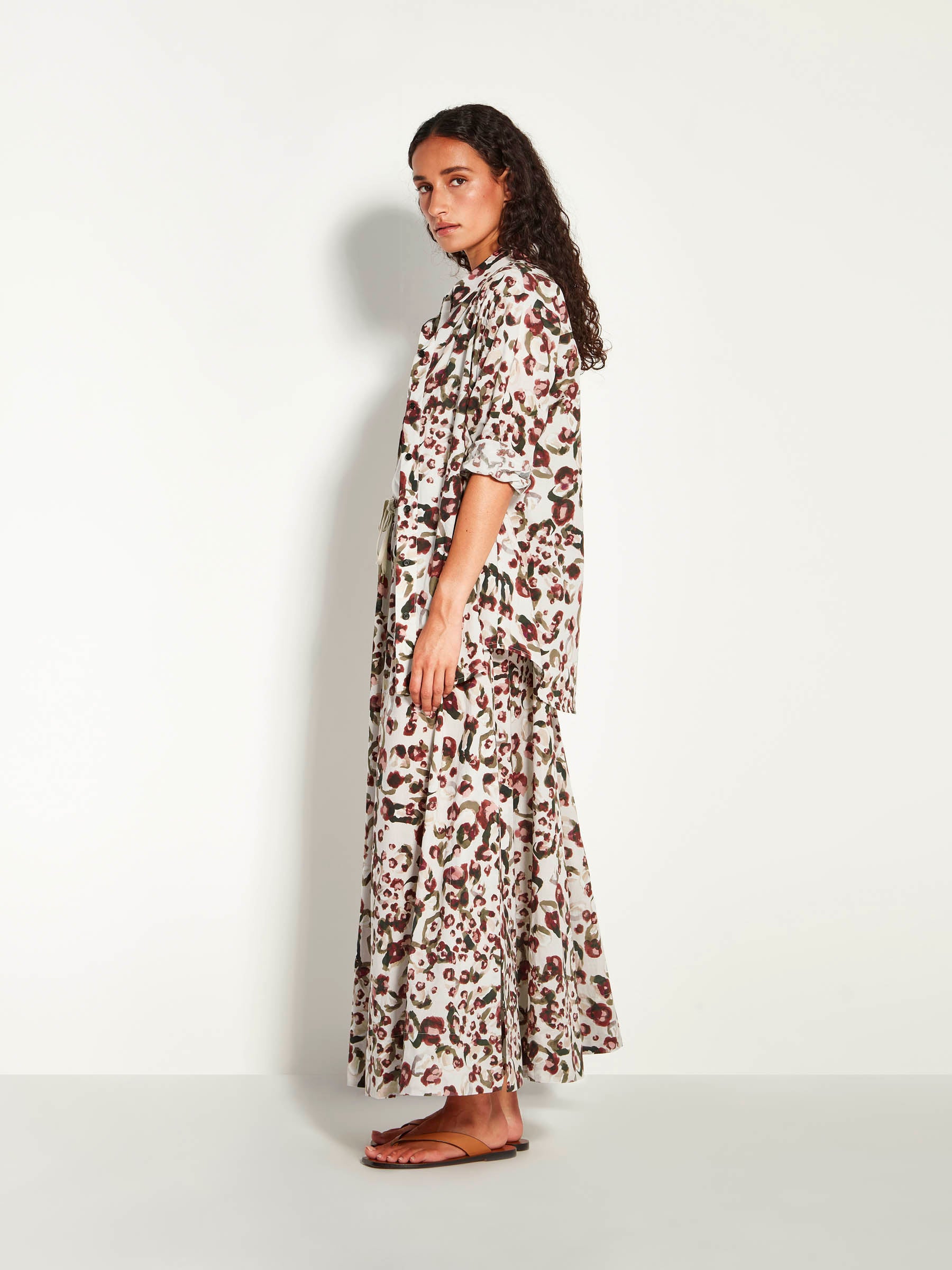 Elara Shirt (Leo Cotton) Savanna