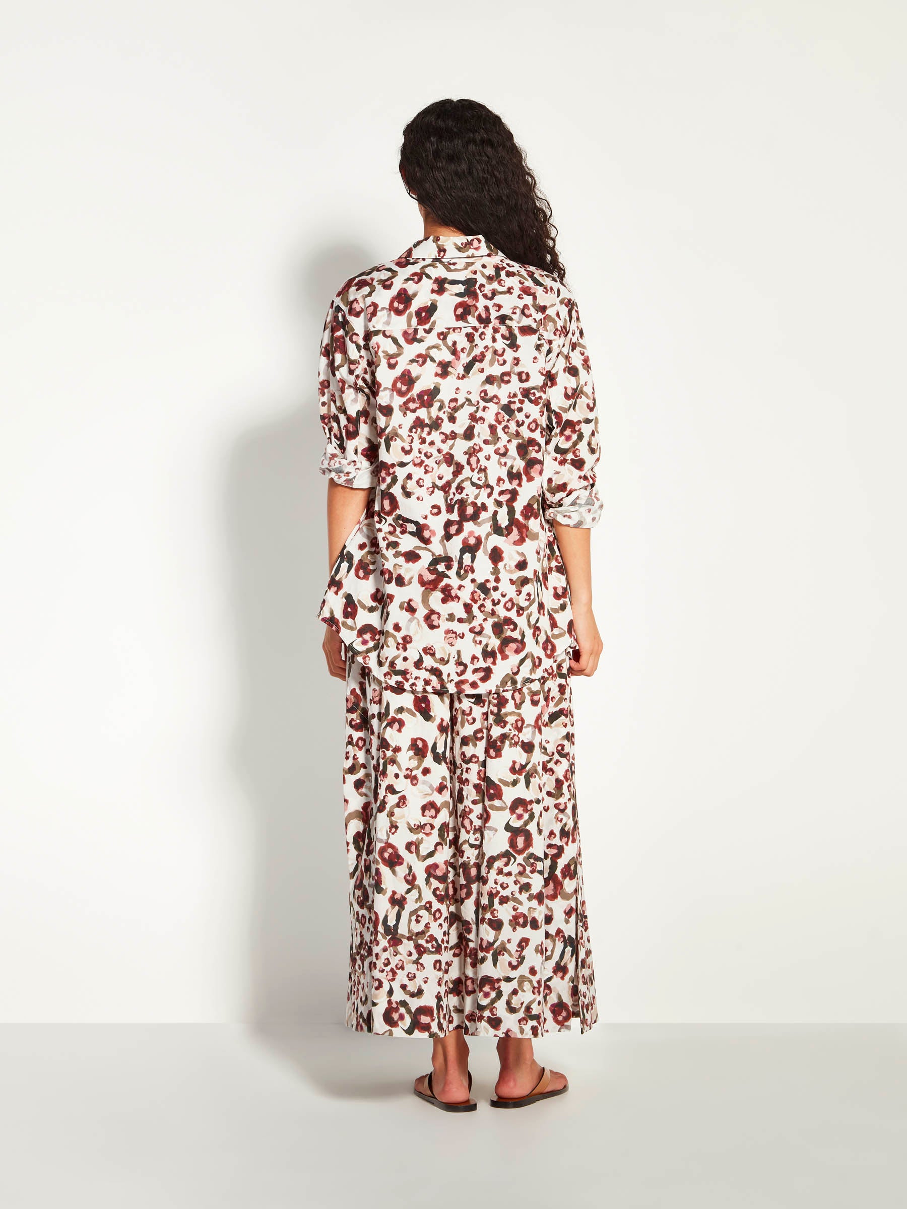 Elara Shirt (Leo Cotton) Savanna