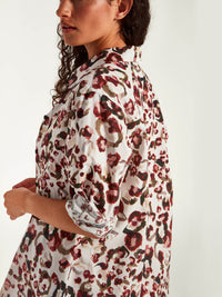 Elara Shirt (Leo Cotton) Savanna
