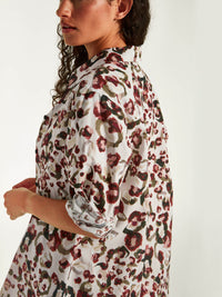 Elara Shirt (Leo Cotton) Savanna