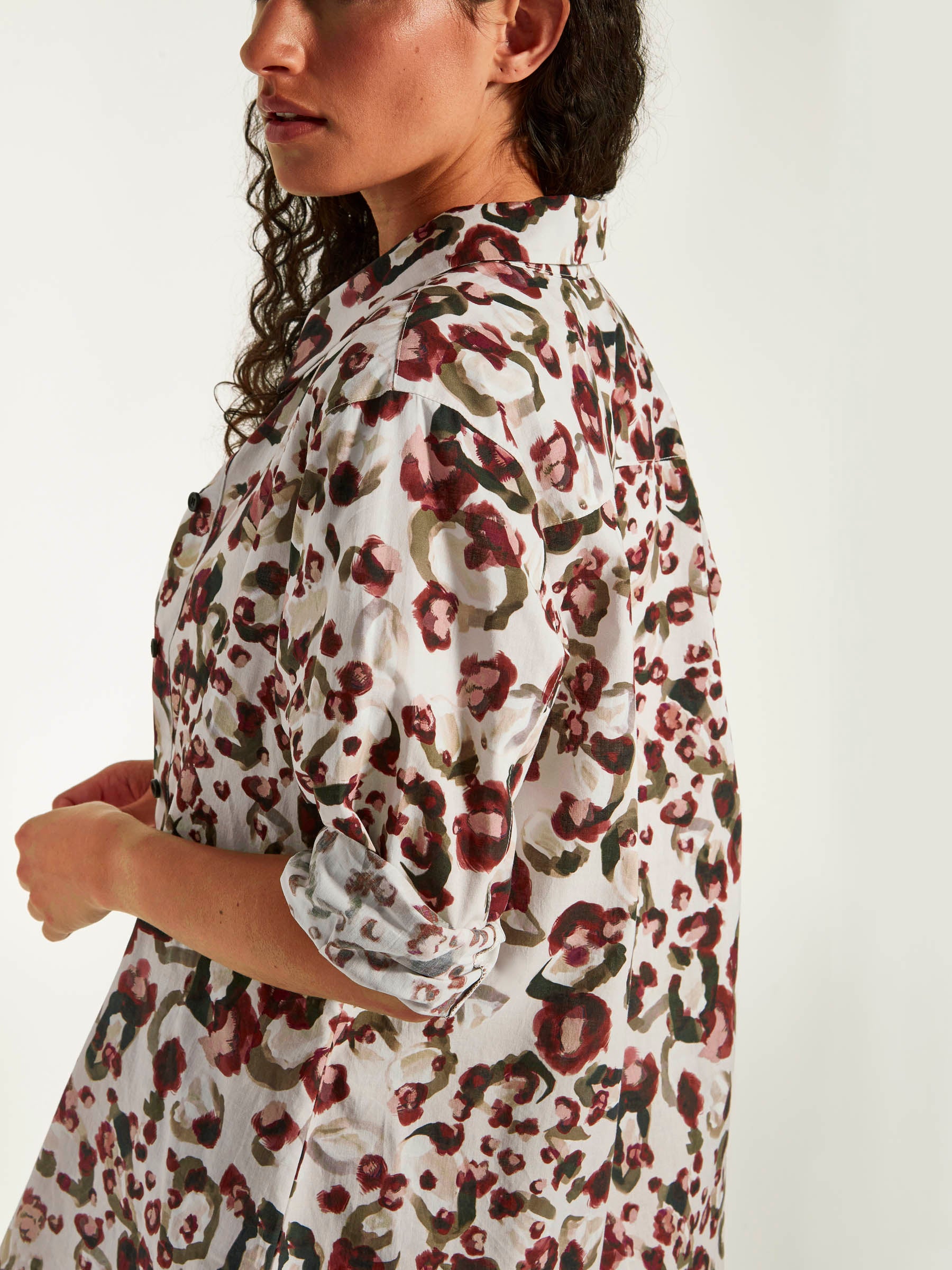 Elara Shirt (Leo Cotton) Savanna