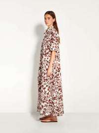 Isle Shirtdress (Leo Cotton) Savanna