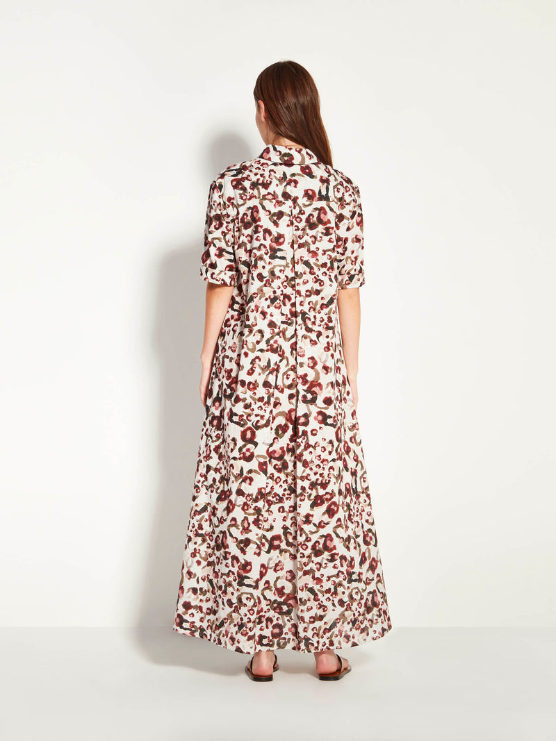 Isle Shirtdress (Leo Cotton) Savanna