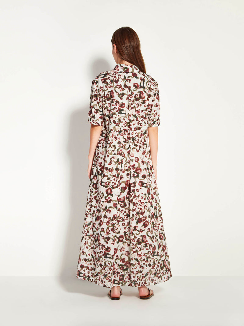 Isle Shirtdress (Leo Cotton) Savanna