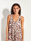 Violetta Dress (Leo Cotton) Savanna