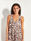 Violetta Dress (Leo Cotton) Savanna