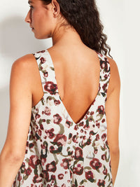 Violetta Dress (Leo Cotton) Savanna