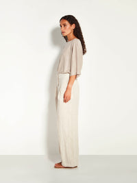 Nami T (Linen Knit) Stone Knit