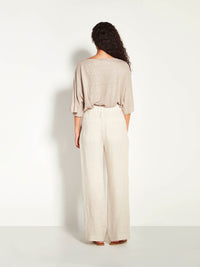 Nami T (Linen Knit) Stone Knit