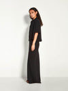 Everly Shirt (Luxe Suiting) Black