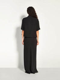 Everly Shirt (Luxe Suiting) Black