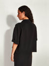 Everly Shirt (Luxe Suiting) Black