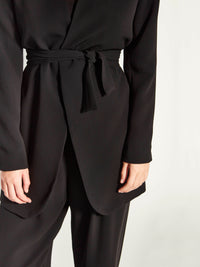 Libby Blazer (Luxe Suiting) Black
