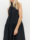 Ramona Dress (Lustre) Deep Indigo