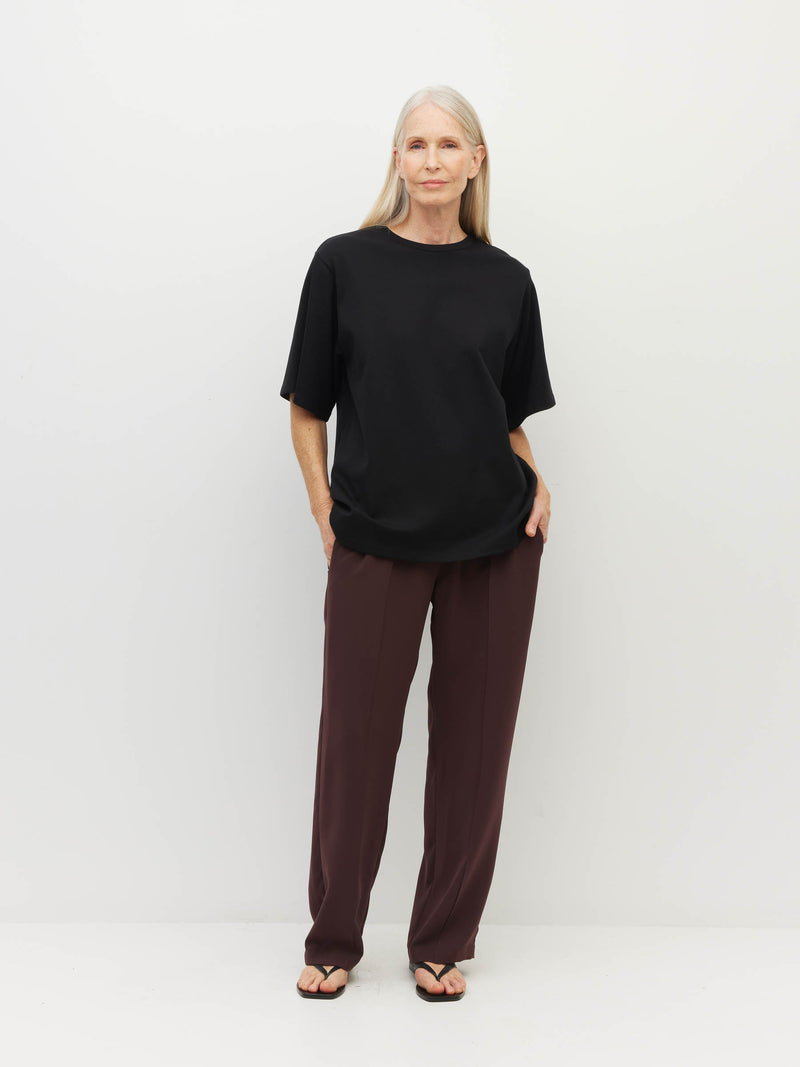 Travel Pant (Luxe Suiting) Chestnut