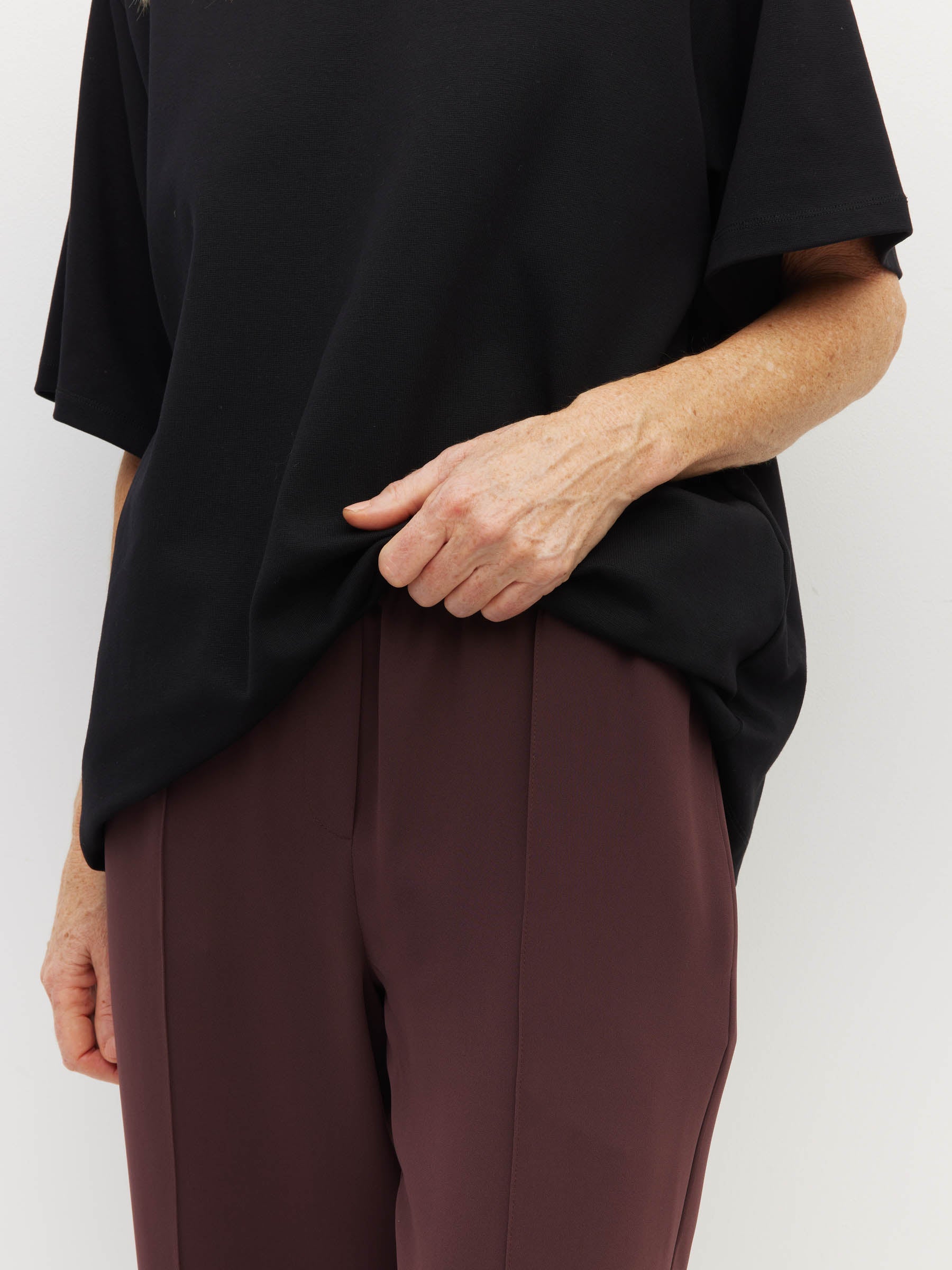 Travel Pant (Luxe Suiting) Chestnut