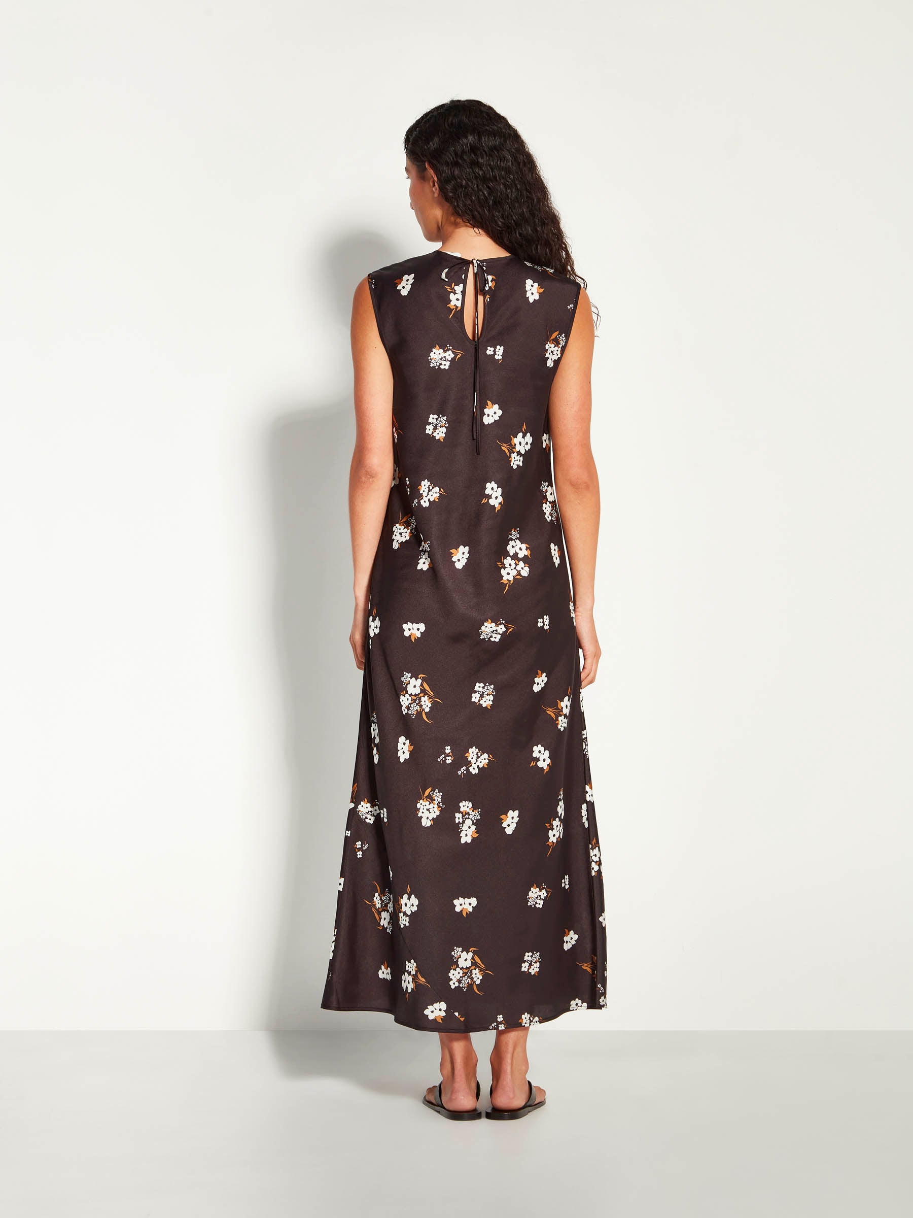 Fran Dress (Moonflower Twill) Golden