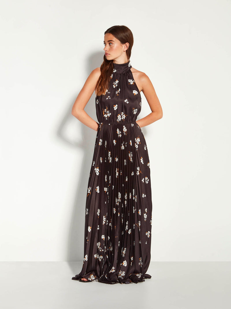 Hera Dress (Moonflower Twill) Golden