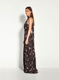 Hera Dress (Moonflower Twill) Golden