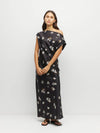 Monaco Dress (Moonflower Twill) Golden