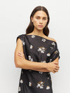 Monaco Dress (Moonflower Twill) Golden