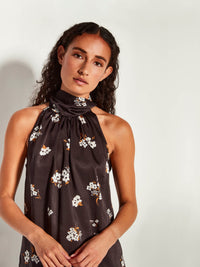 Zelda Blouse (Moonflower Twill) Golden