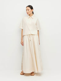 Everly Shirt (Organic Cotton) Parchment