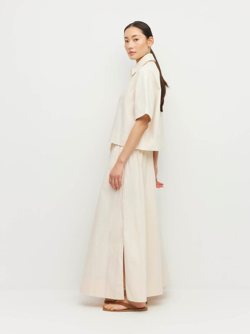 Everly Shirt (Organic Cotton) Parchment