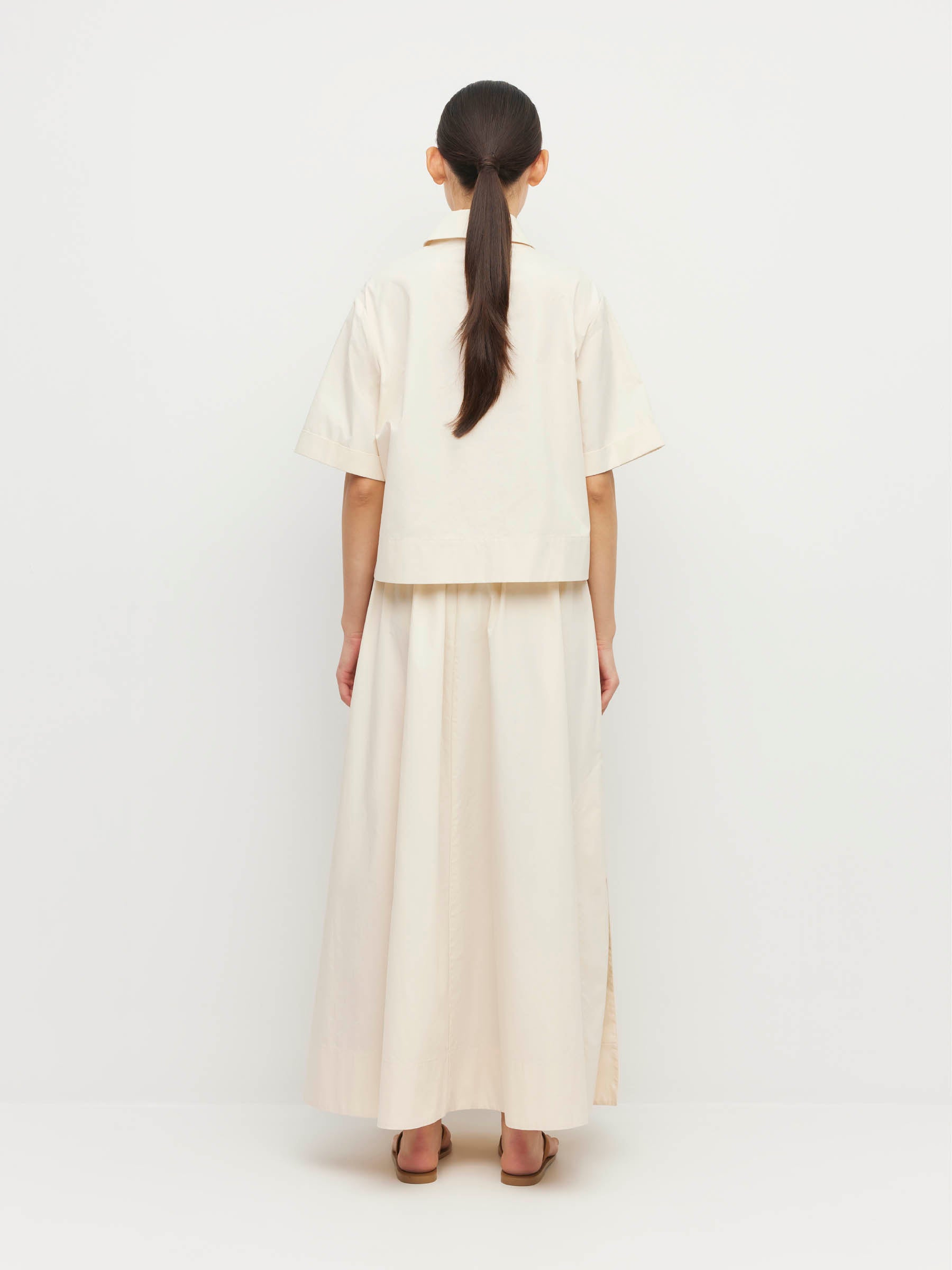 Everly Shirt (Organic Cotton) Parchment