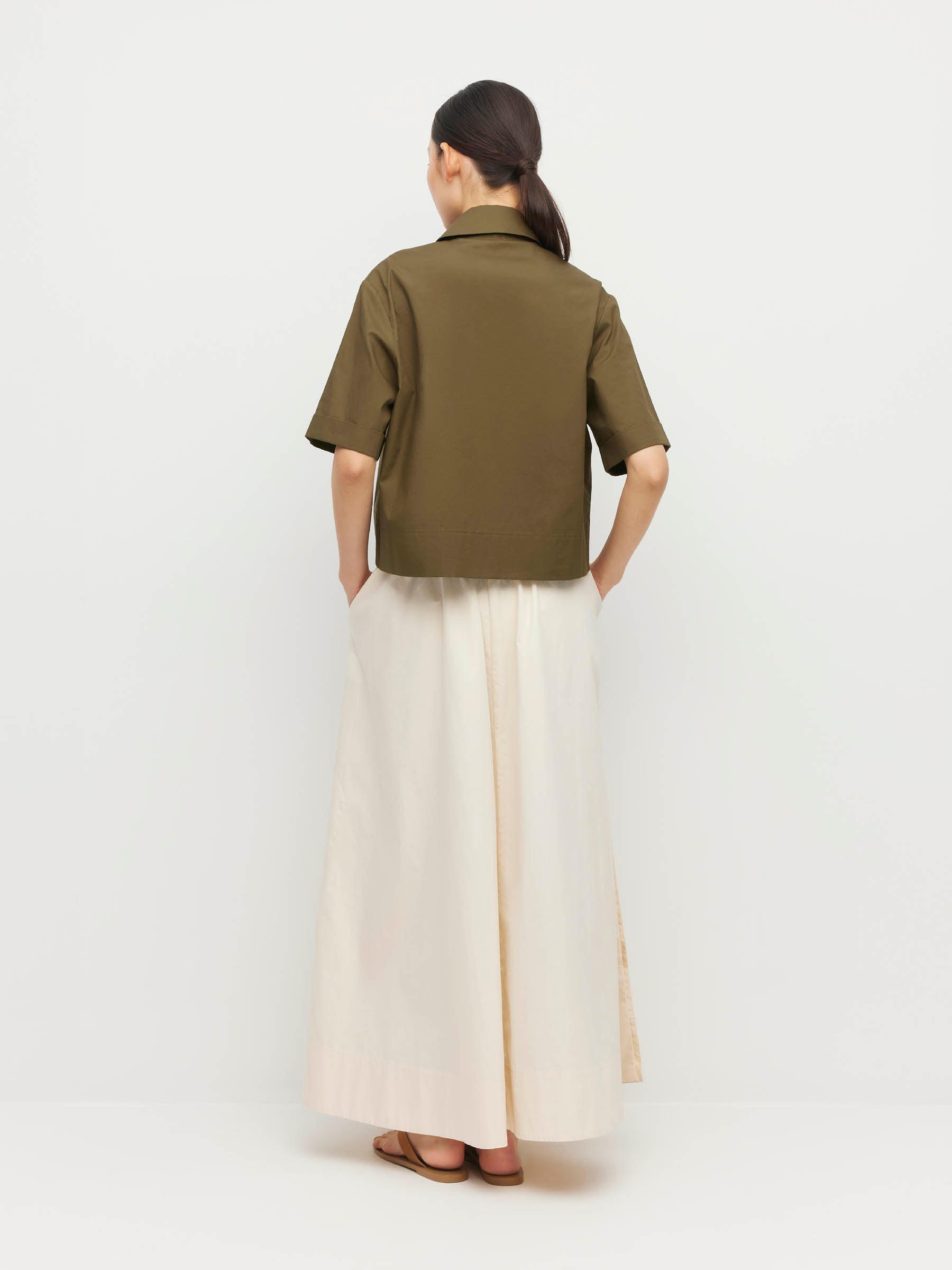 Kev Skirt (Organic Cotton) Parchment